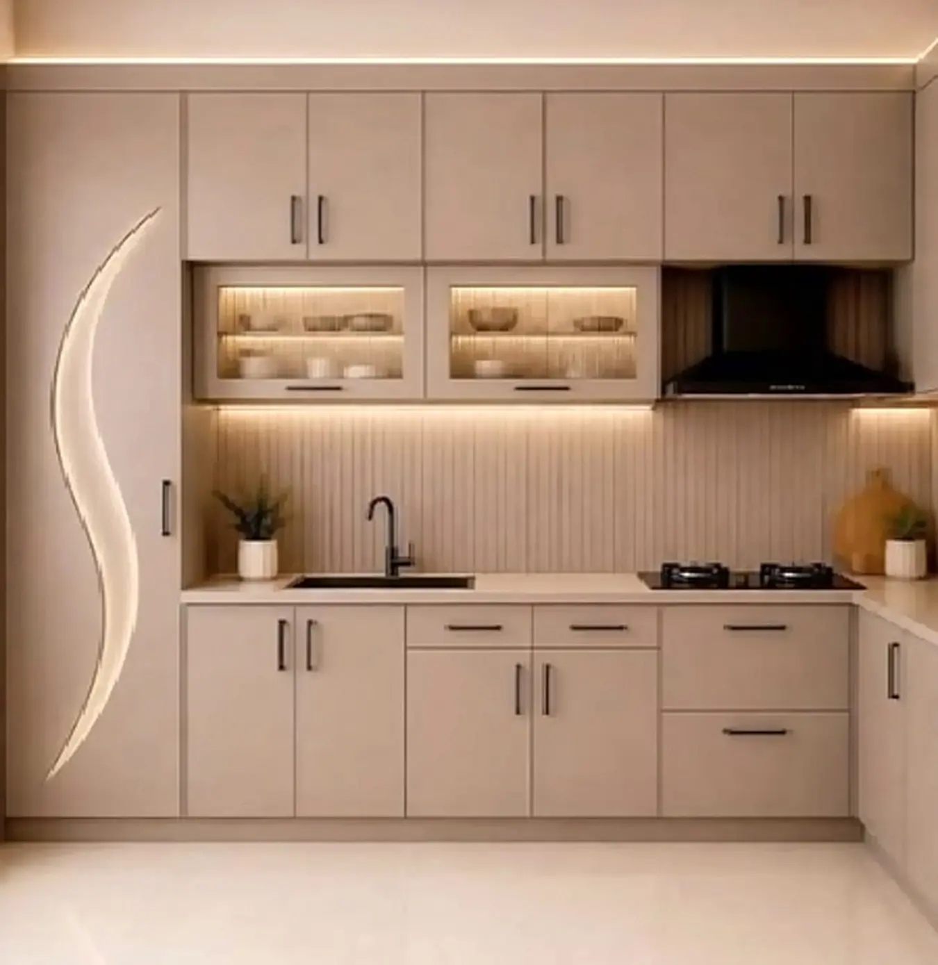 Modular kitchen cabinets